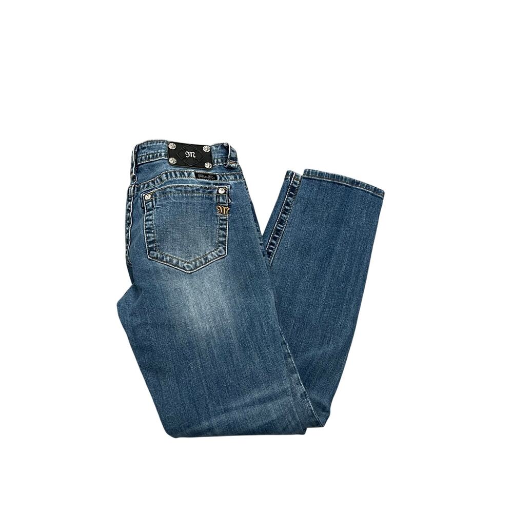 Miss Me Signature Skinny Jeans Women's Size 30 Western Cowgirl Low Rise